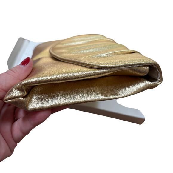 Vintage Avon original boxed evening bag clutch purse gold metallic 1960’s style - Picture 4 of 7